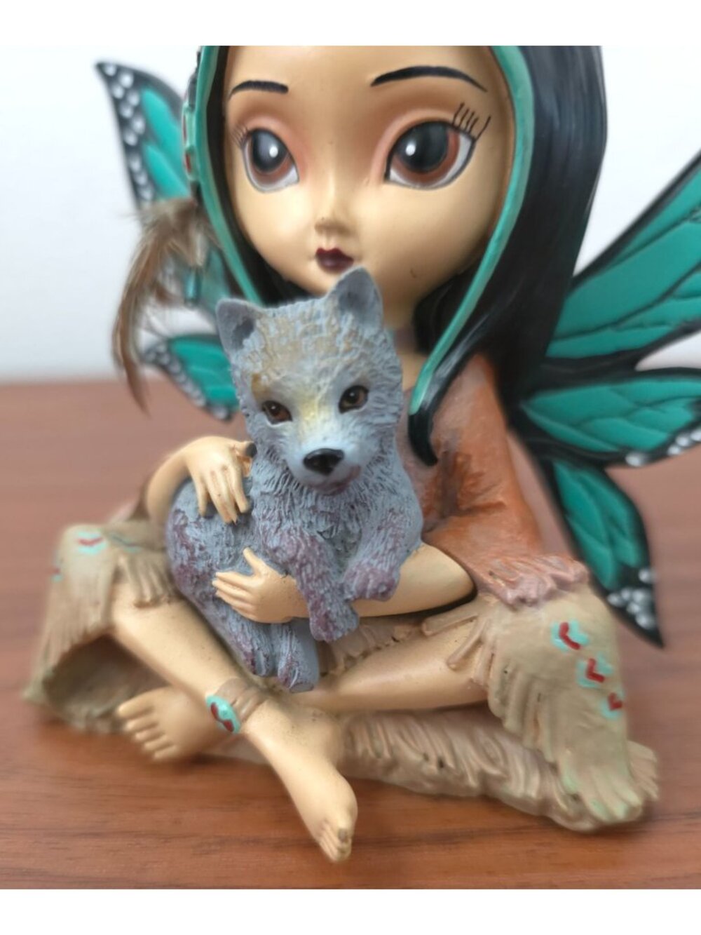 Moonheart The Spirit Of Strength Fairy Figurine By Jasmine Becket-Griffith - Picture 6 of 8